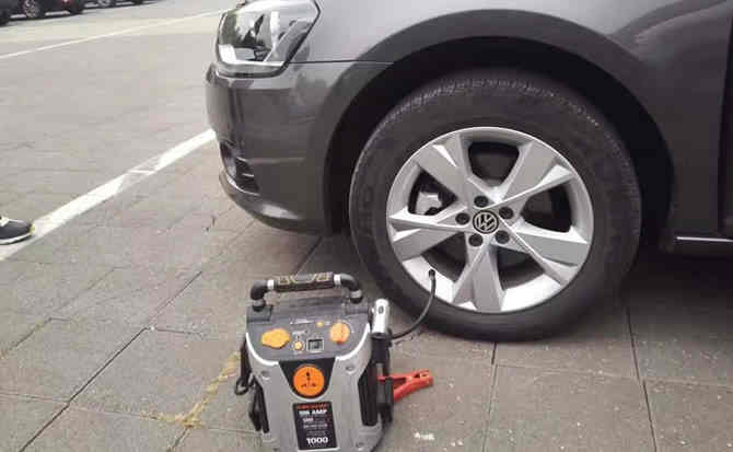宣化区汽车搭电案例